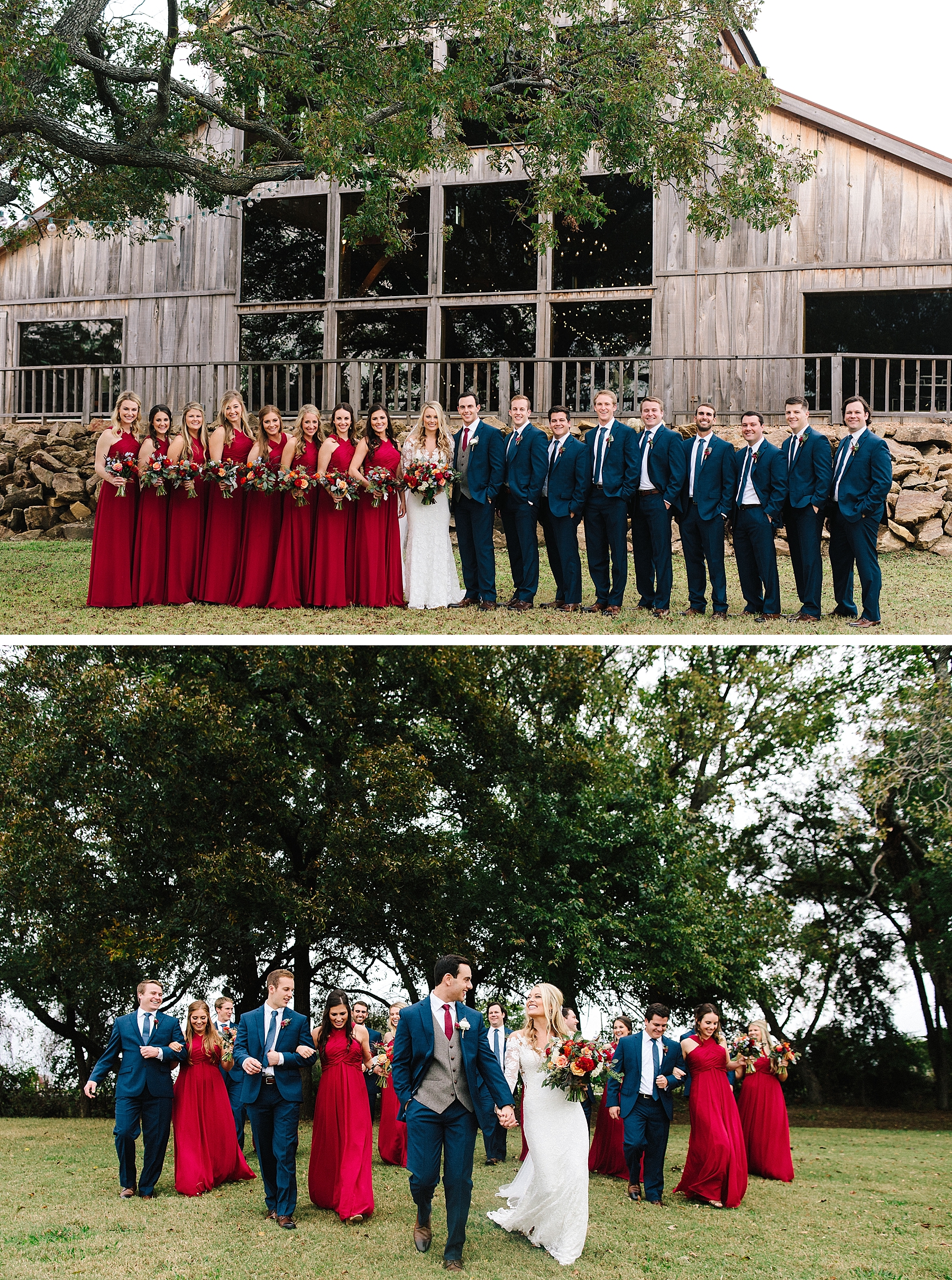 red white and blue Wedding colors