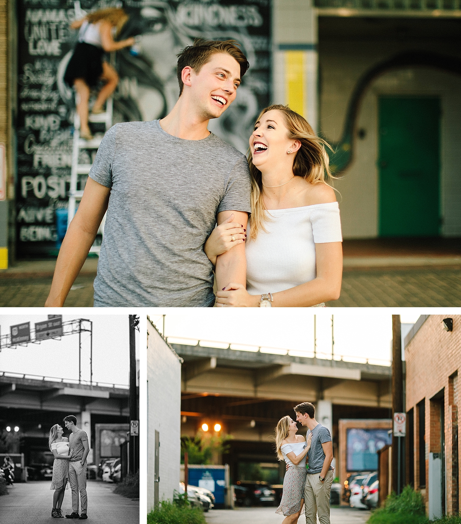 Dallas, Texas Urban Engagement | Urban Wedding Photographer