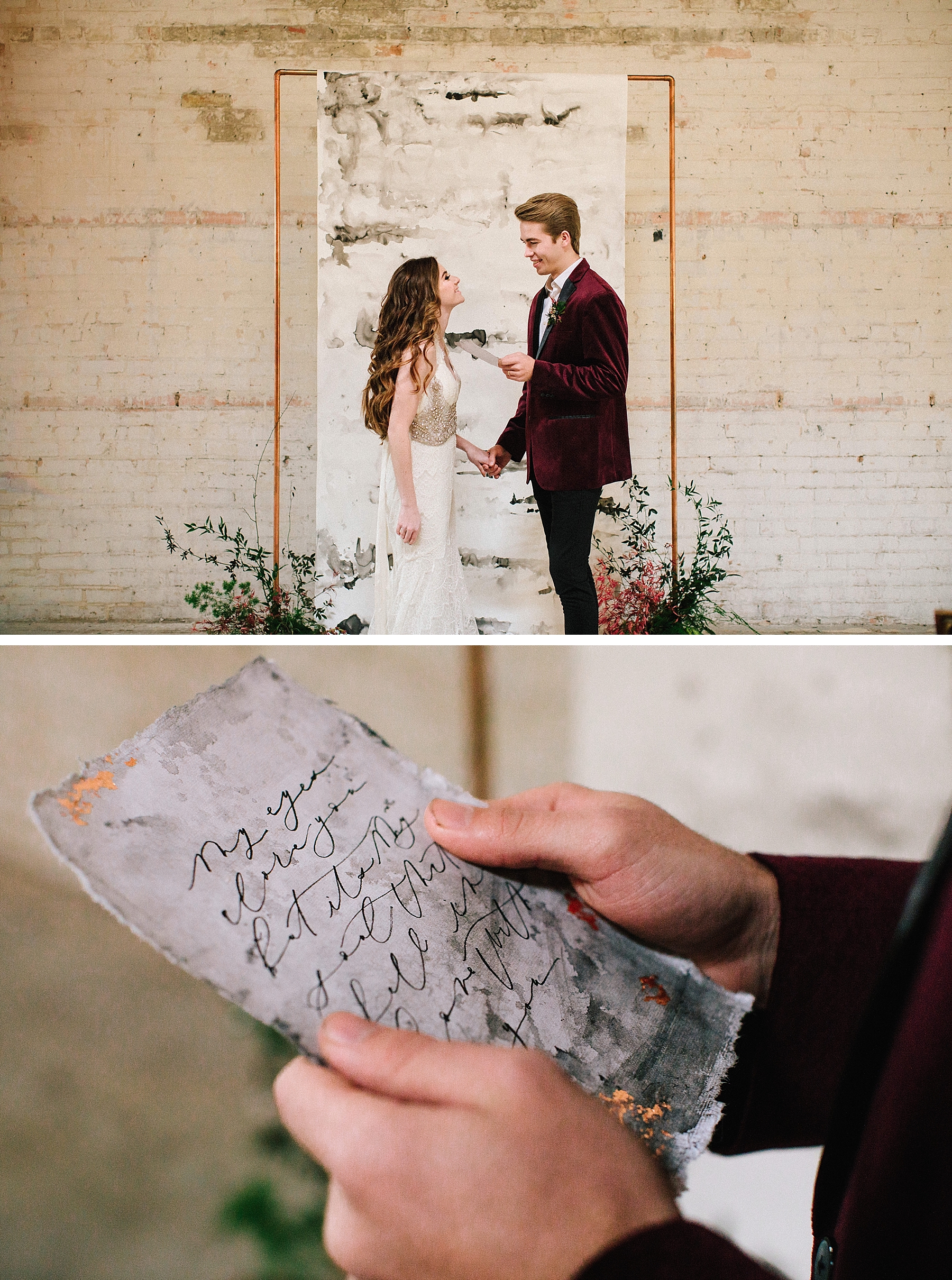 Industrial Wedding ceremony Inspiration at Brake and Clutch Warehouse