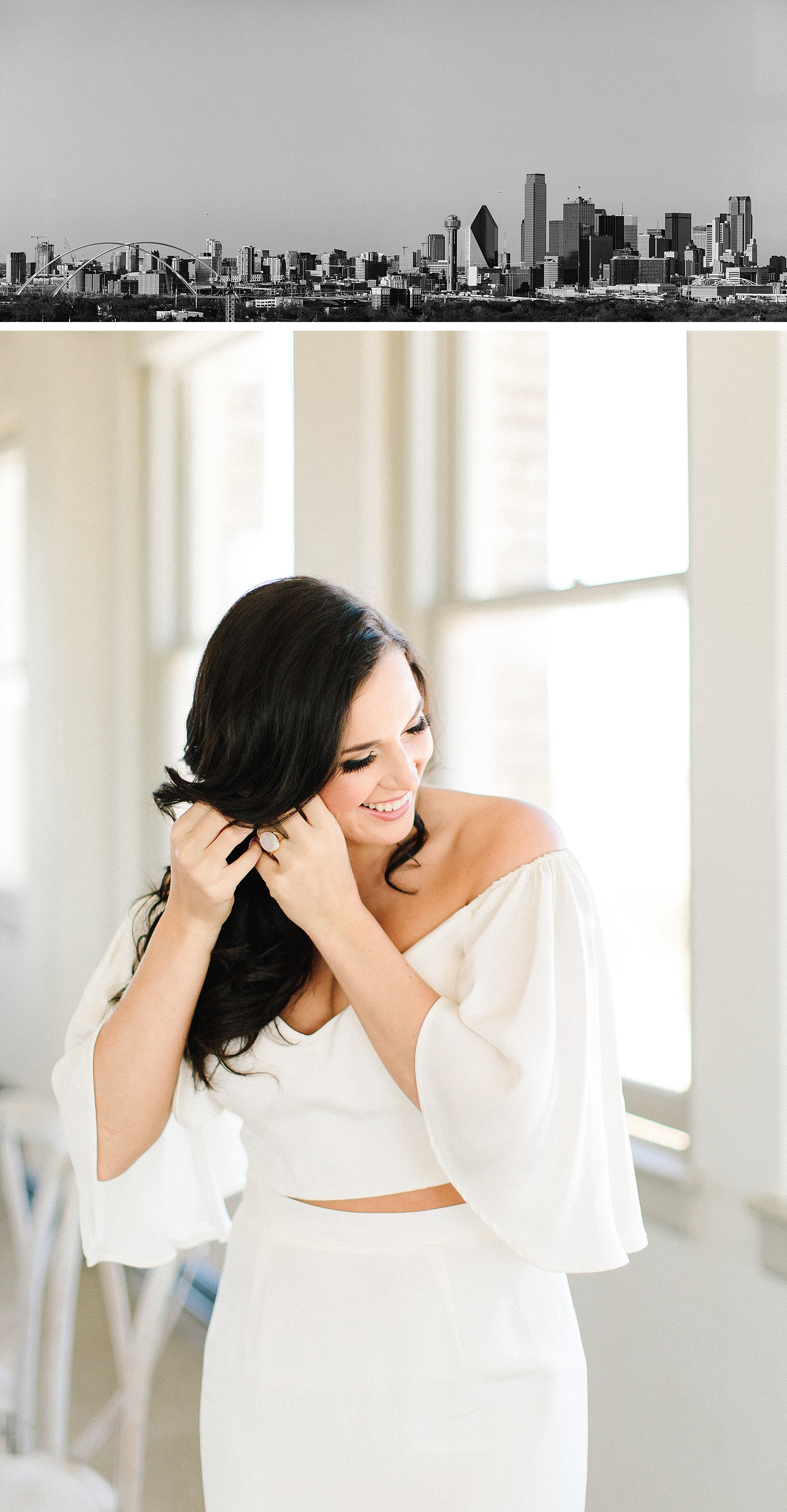 Colorful, Modern, and Artistic Wedding Inspiration in Oak Cliff, Texas by Celebrate Dallas.