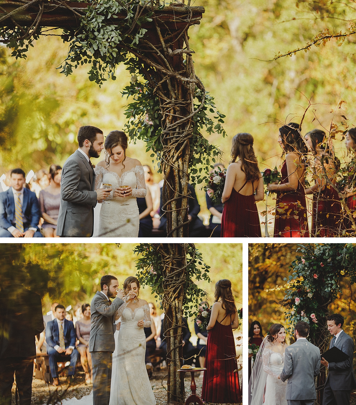 Intimate Fall Woodland Wedding | Intimate Wedding Photographer