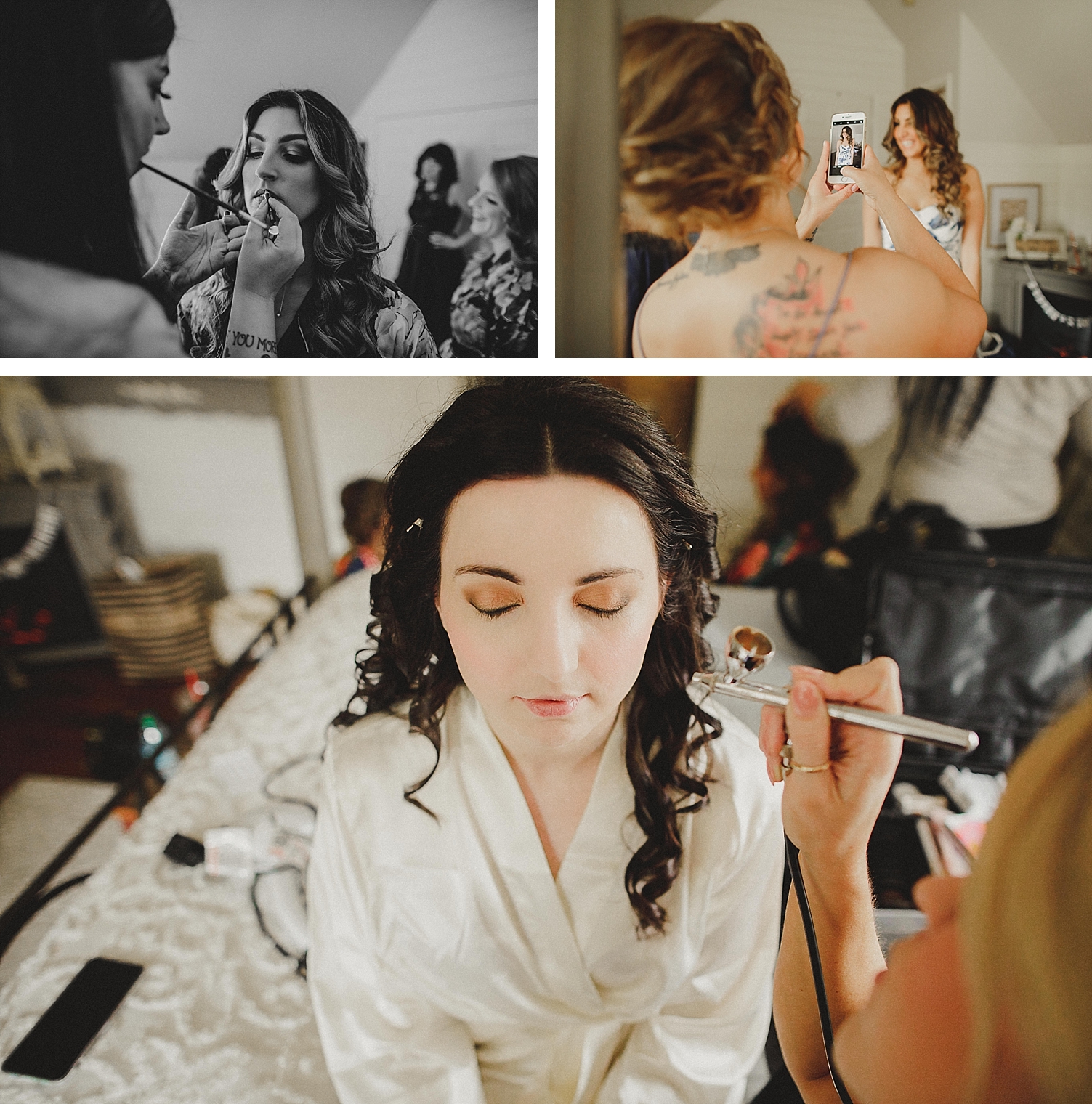 McKinney bed and breakfast hair and makeup Wedding