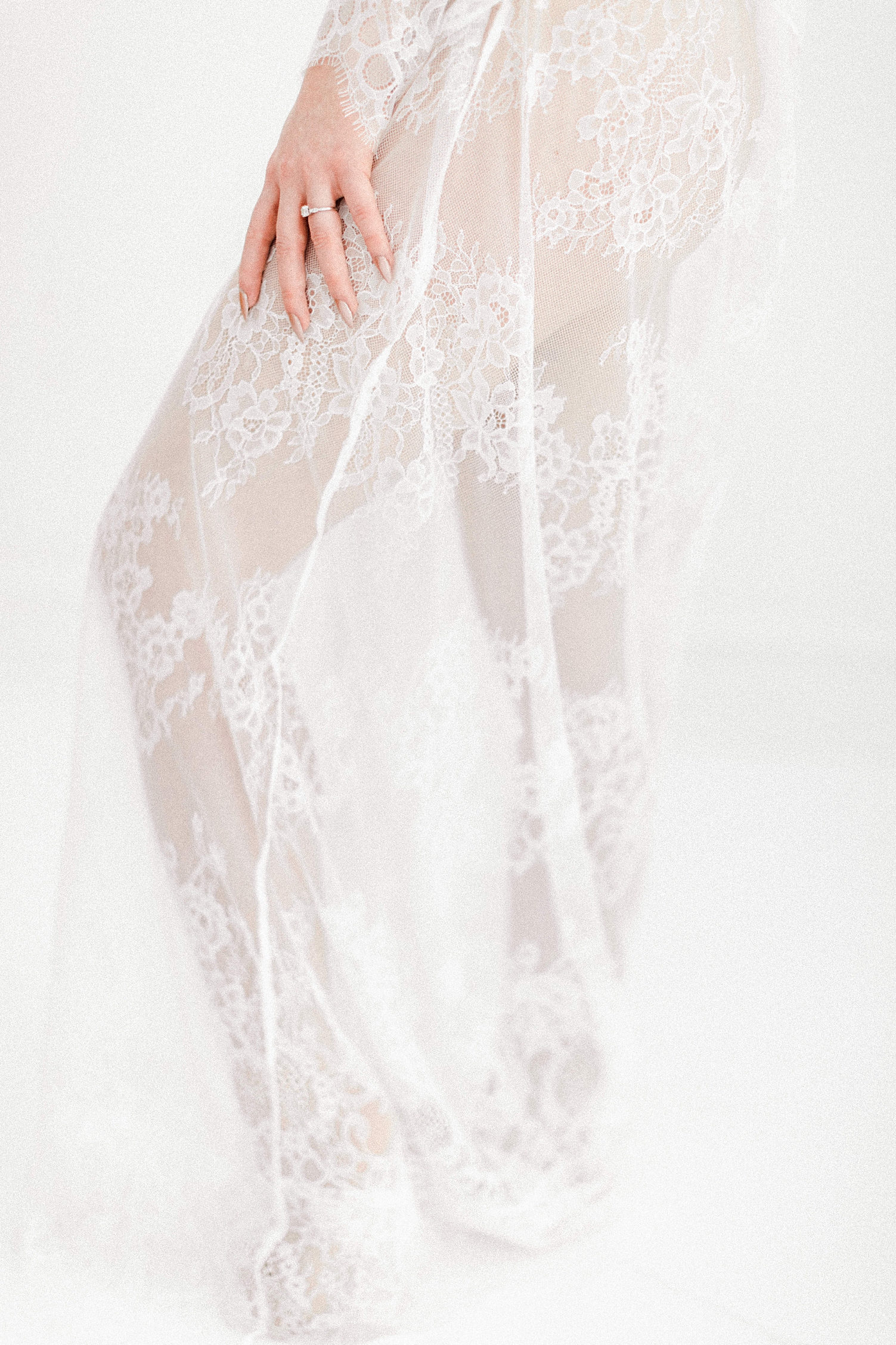 bridal robe boudoir session