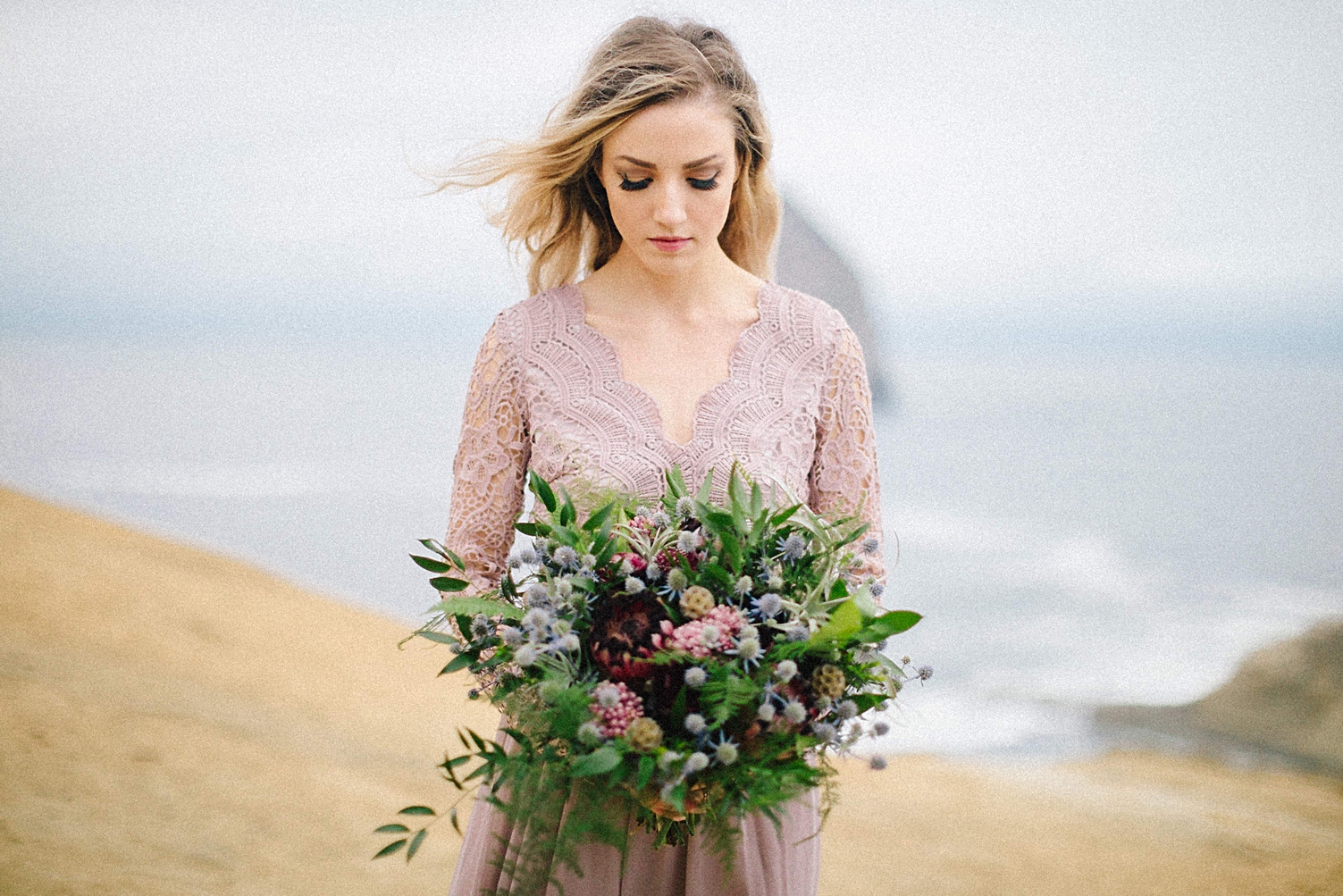 Oregon Coast Wedding bouquet Inspiration