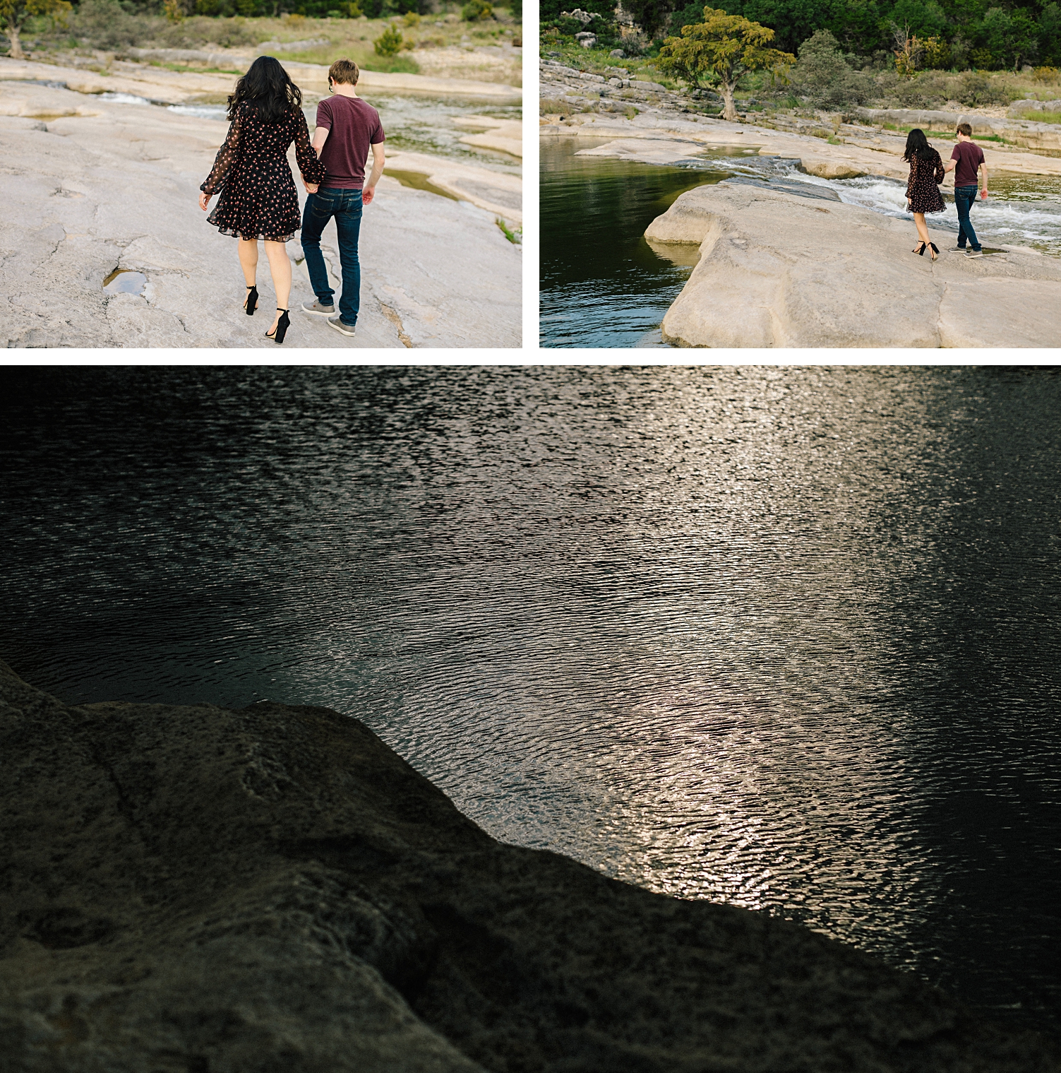 Hill country Texas Austin engagement
