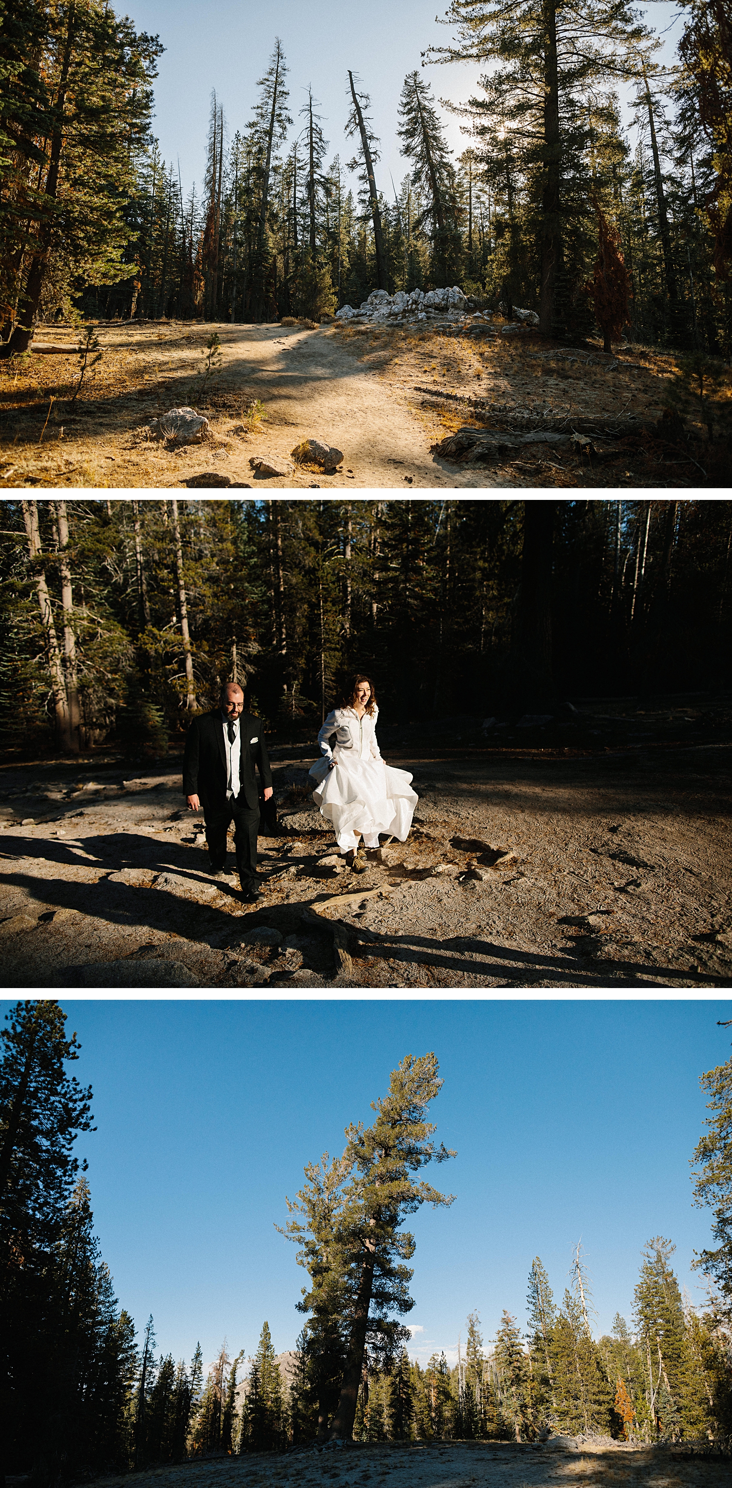 Yosemite Wedding day after session