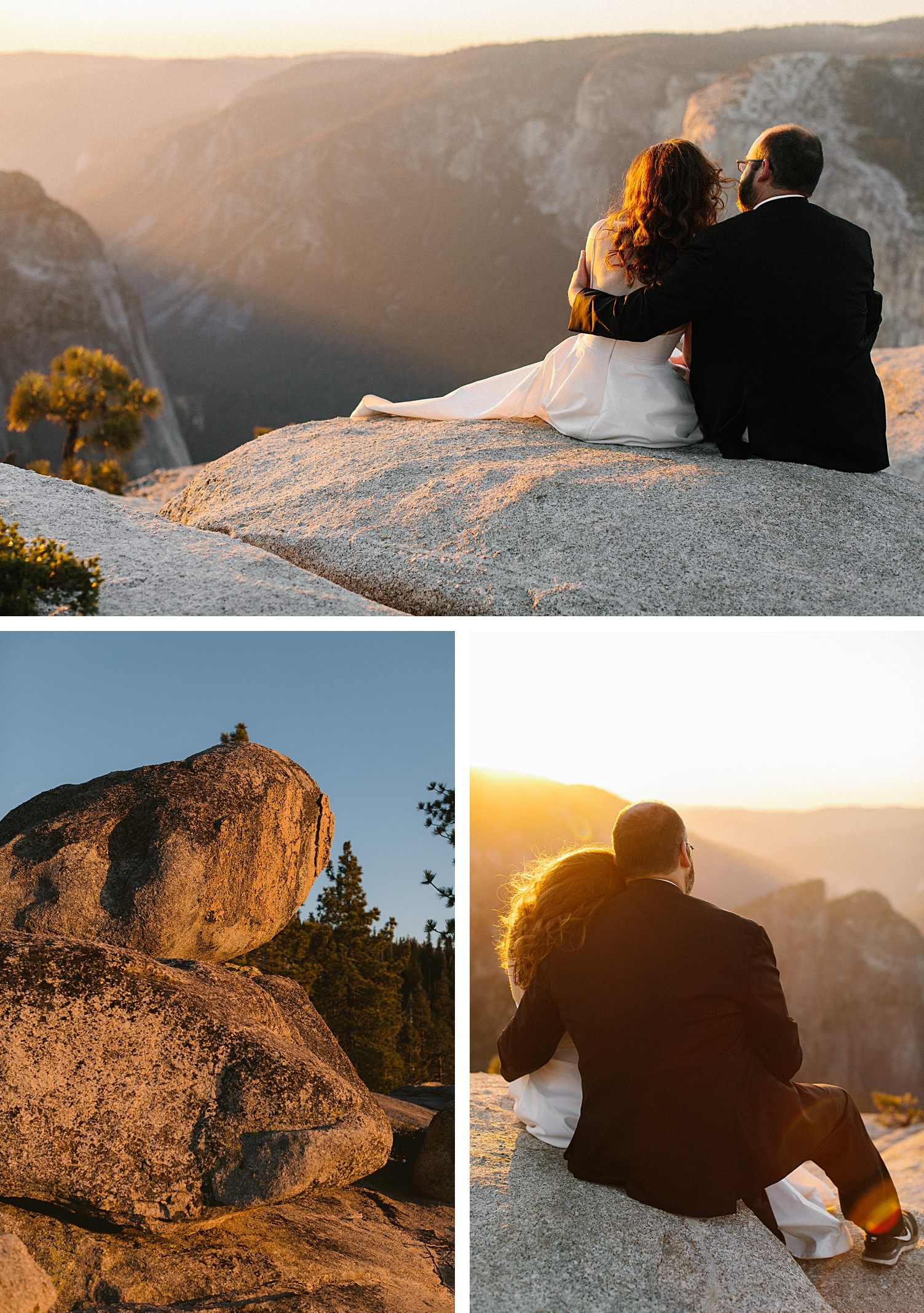 Yosemite Wedding Taft Point elopement