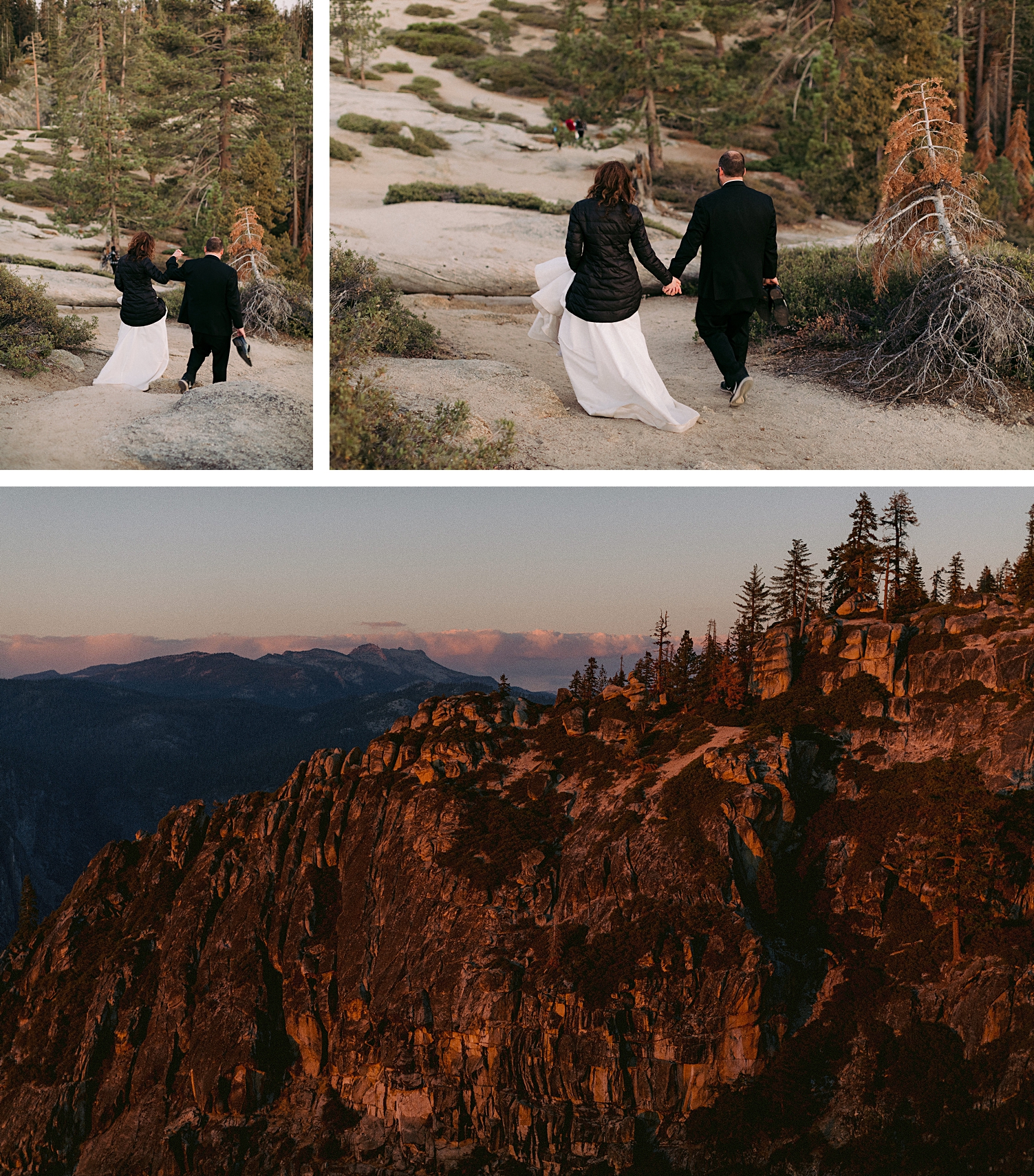 Yosemite Wedding elopement Taft Point