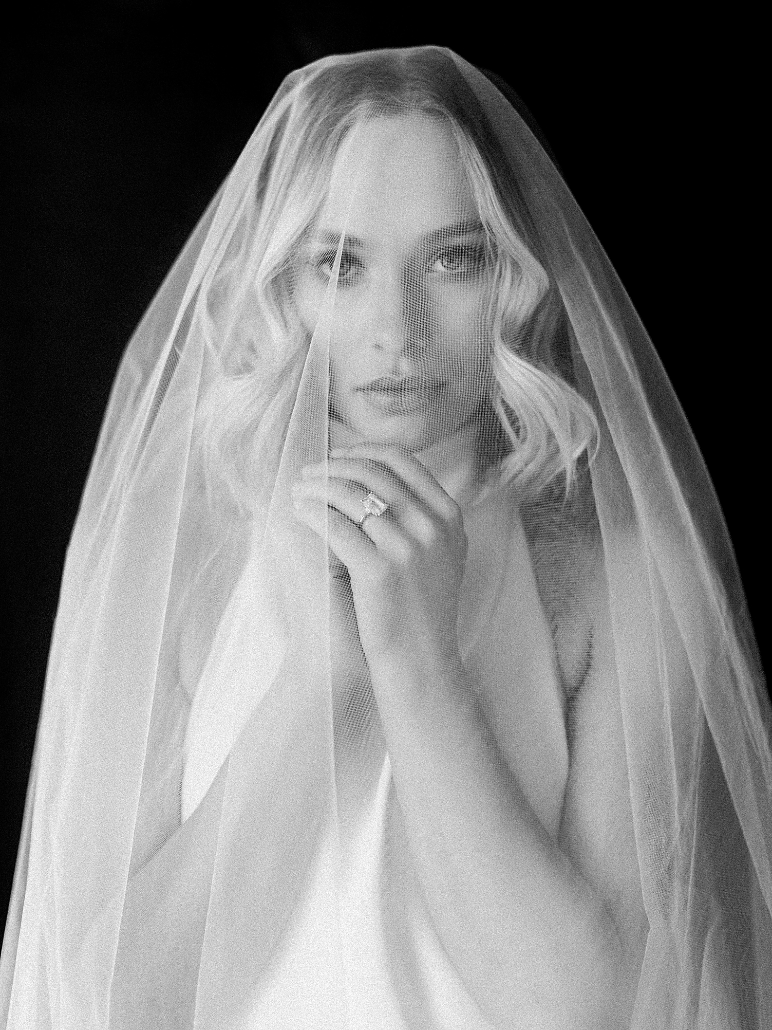 Bridal veil portrait