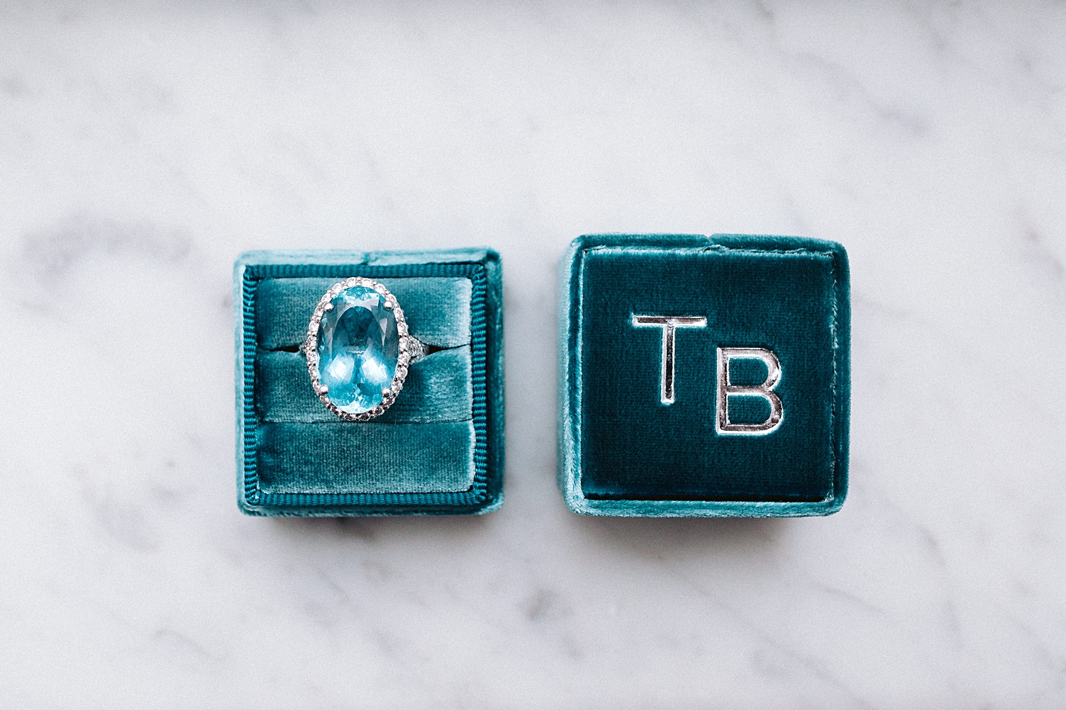 Turquoise engagement ring wedding