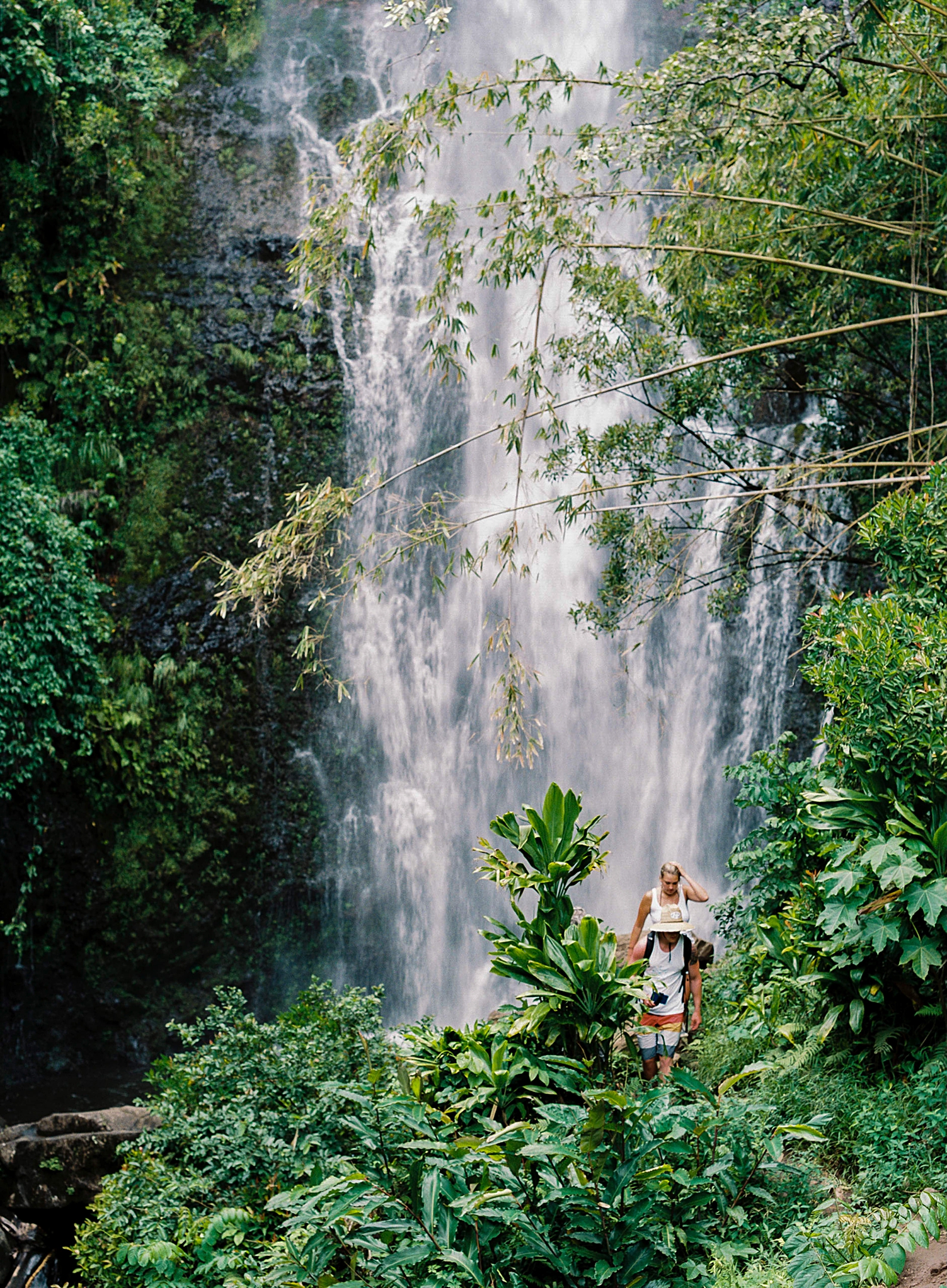 Wailua Falls Road to Hana Maui Waterfall Honeymoon
