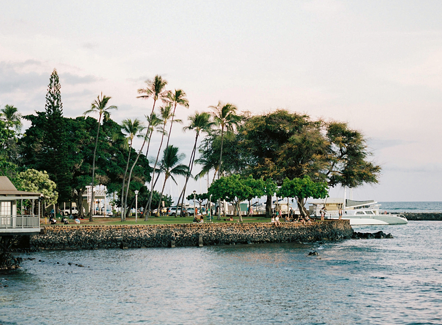  Lahaina Maui Sunset boats at The Brick Palace Of Kamehameha