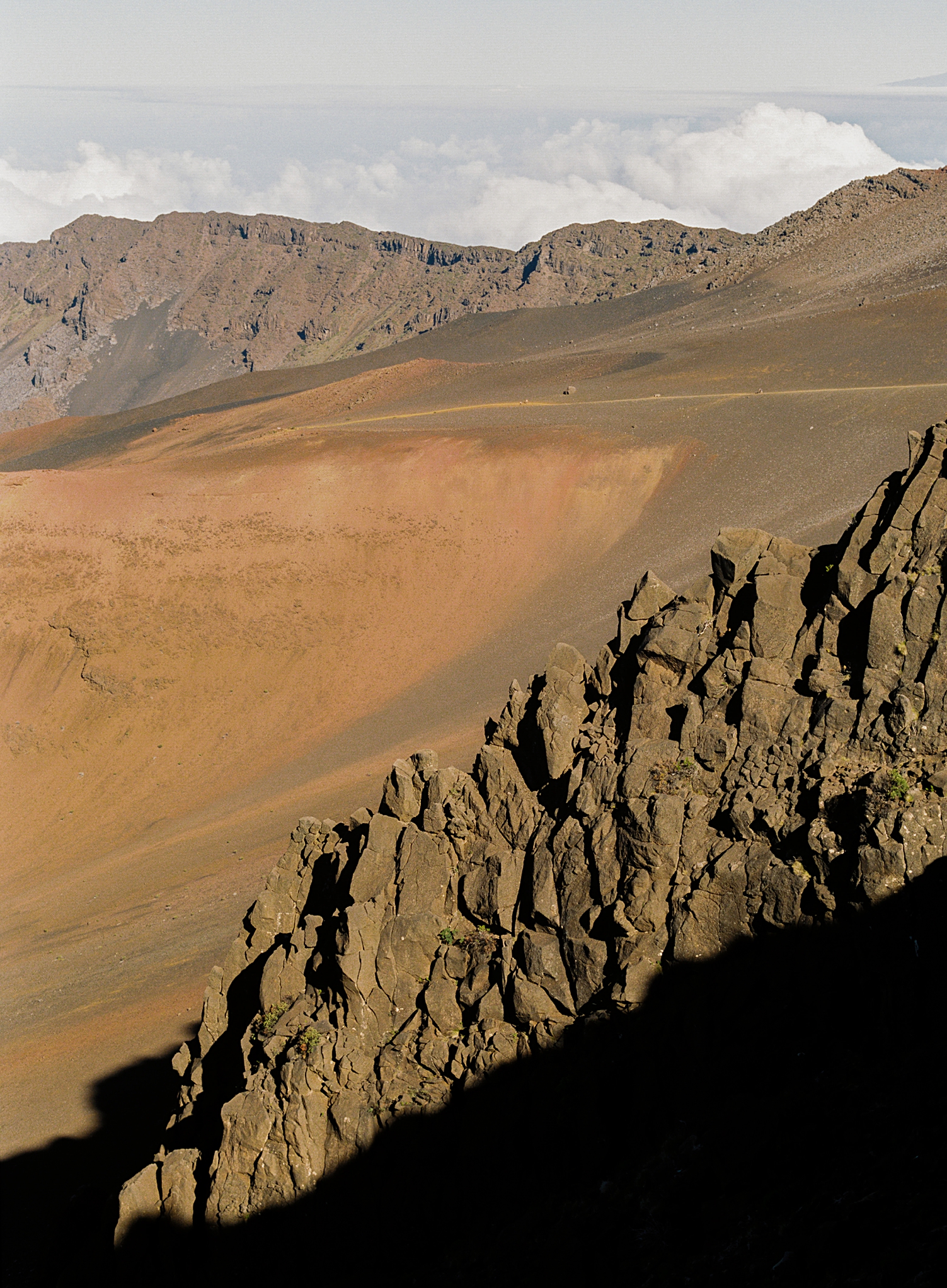Haleakalā crater maui volcano national park