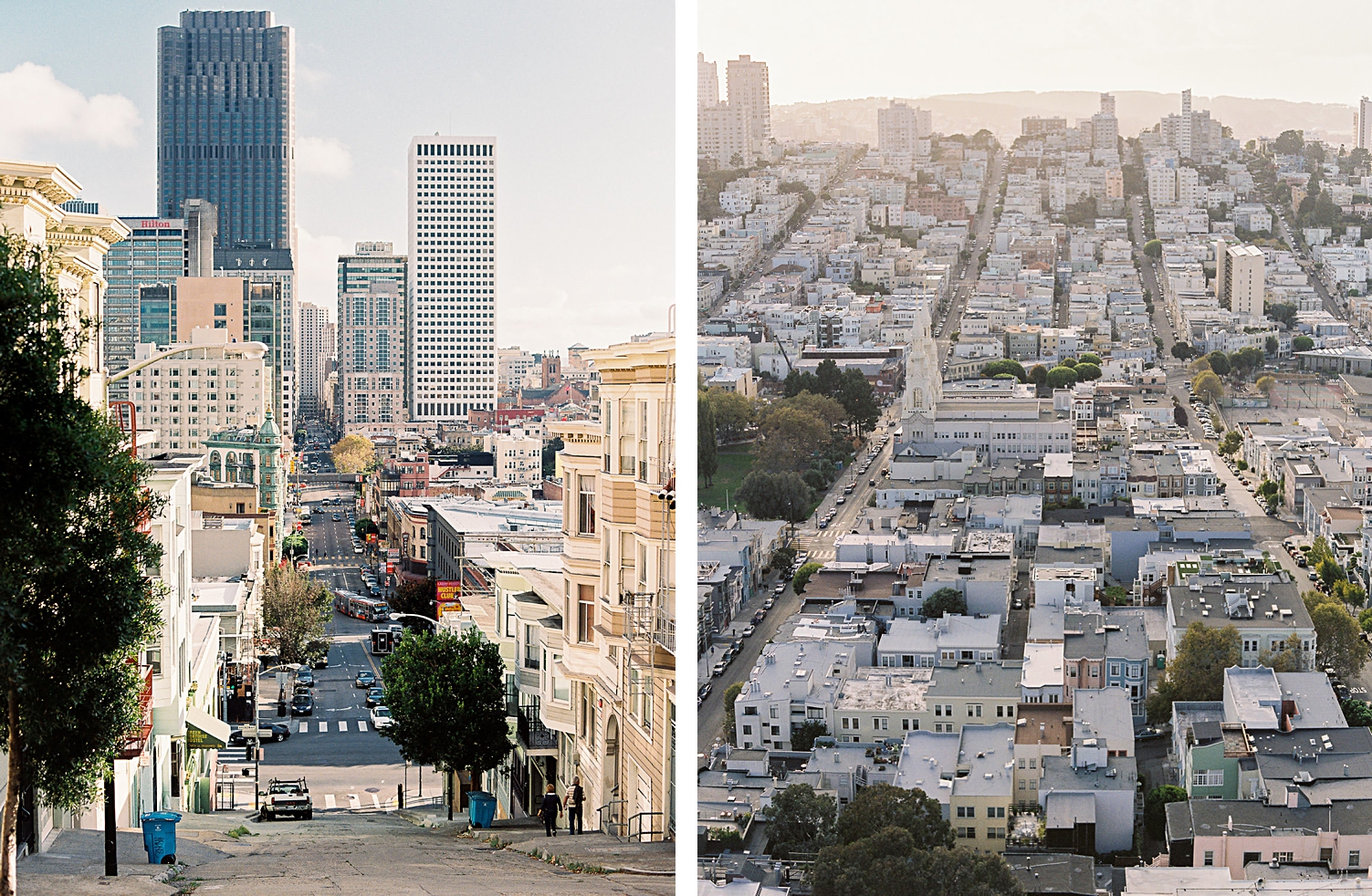 San Francisco skyline landscape 
