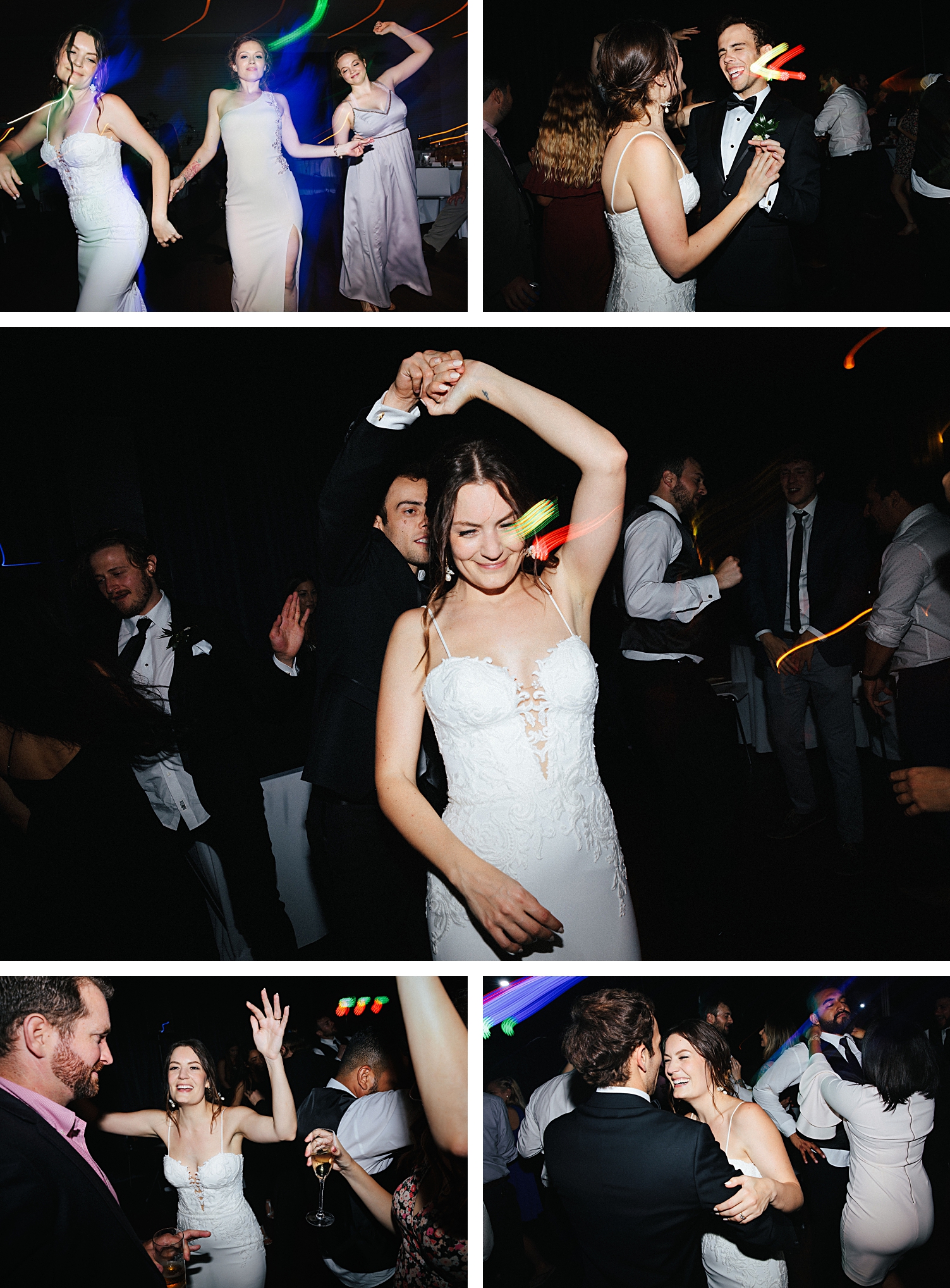 austin hotel wedding reception dancing bride and groom spin