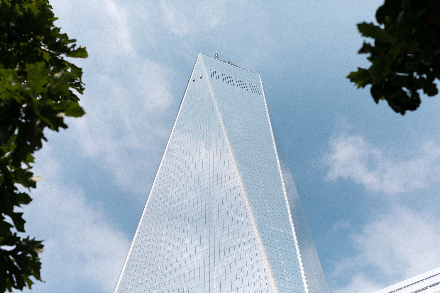 World Trade Center freedom tower blue sky NYC places to visit in new york