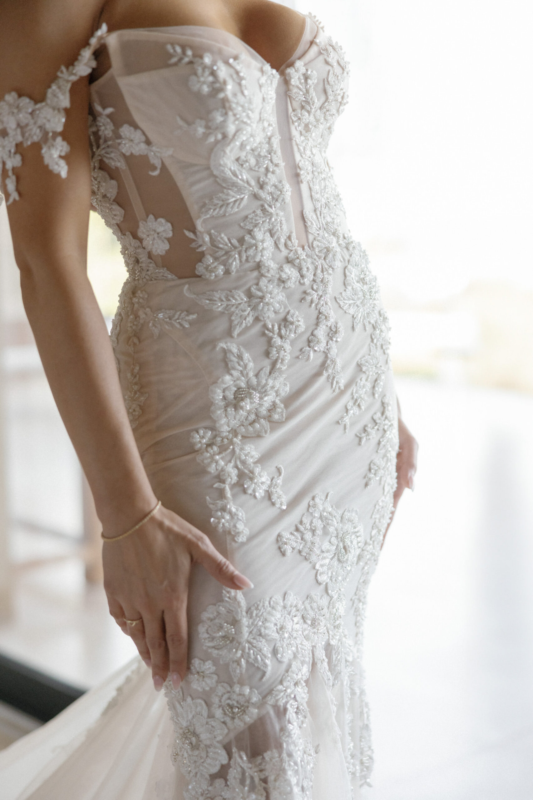 What should a bride wear under wedding dress 